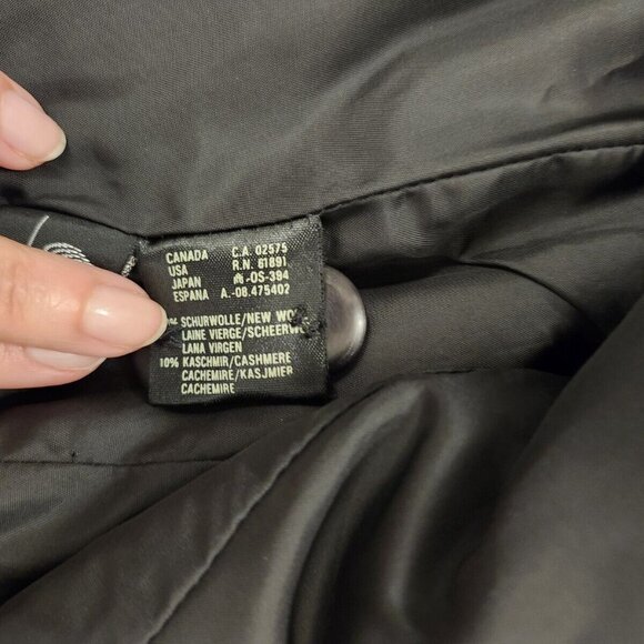 Escada by Margaretha Ley women's gray wool cashmere blazer in size 42 - Picture 8 of 10